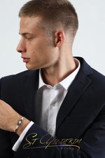 Load image into Gallery viewer, Bracelet Silver B25