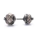 Load image into Gallery viewer, Hand Knitted Gold Cufflinks C01