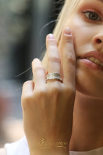Load image into Gallery viewer, Ring Gold R05ST