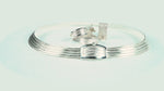 Load and play video in Gallery viewer, Hand-Knitted Silver Set SE01T